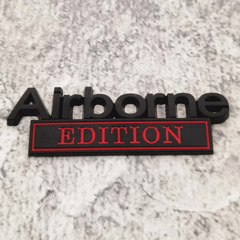 Airborne Edition - 2 Pcs Emblem Sticker Badge - TE041