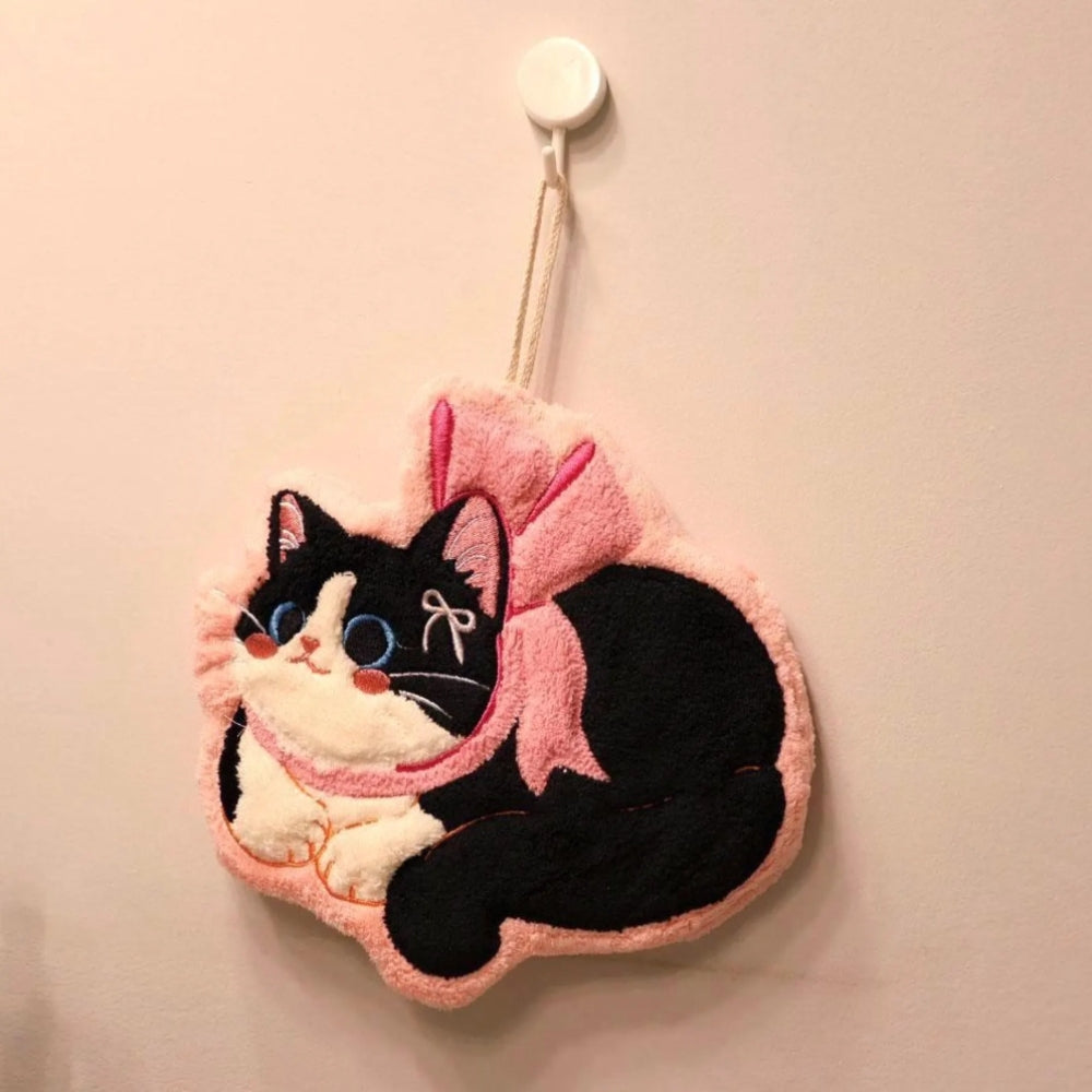 Adorable Cat Hand Towels - H549