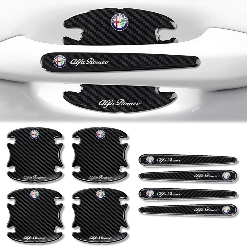 Car Door Handle Scratch Protectors - Invisible Paint Protection with Style