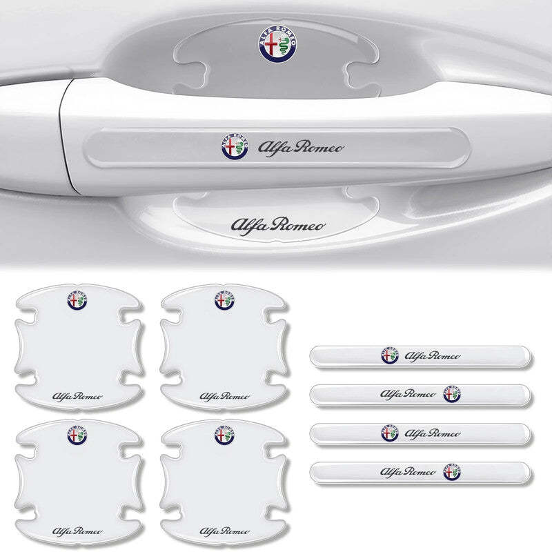 Car Door Handle Scratch Protectors - Invisible Paint Protection with Style