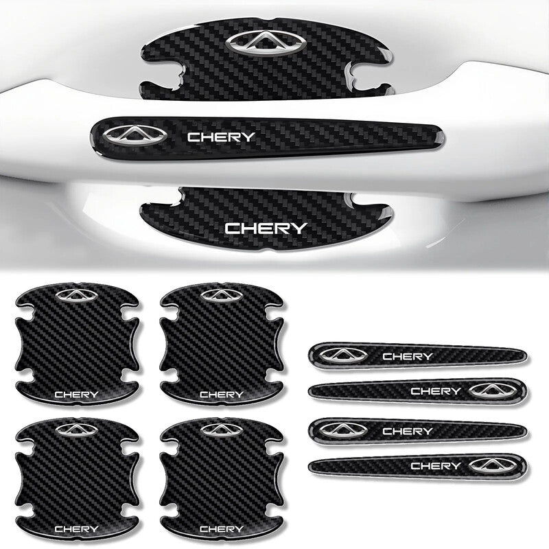 Car Door Handle Scratch Protectors - Invisible Paint Protection with Style