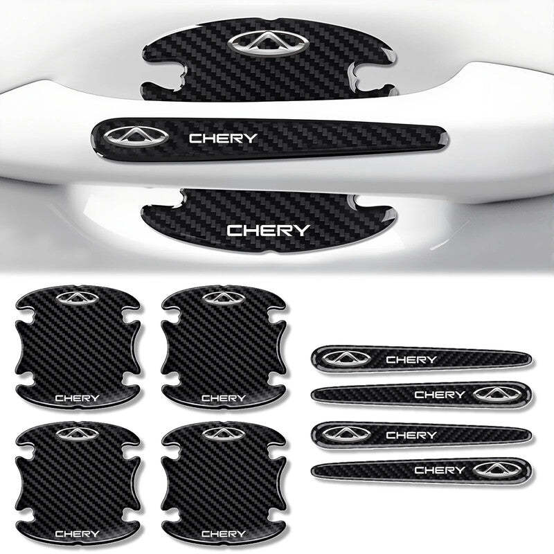 Car Door Handle Scratch Protectors - Invisible Paint Protection with Style