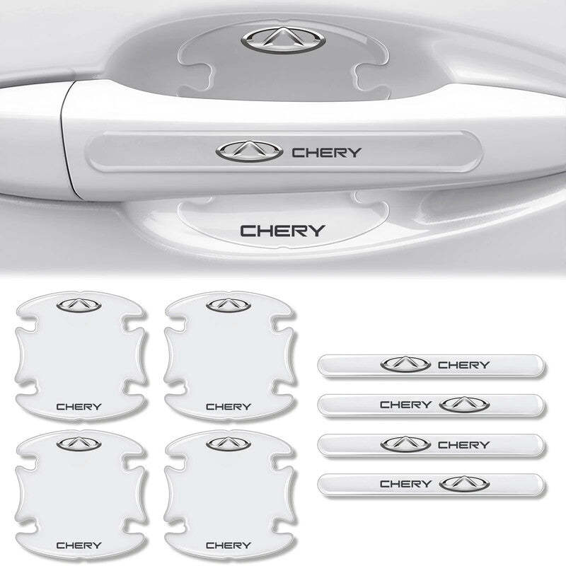 Car Door Handle Scratch Protectors - Invisible Paint Protection with Style