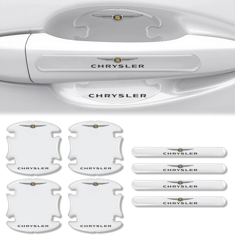 Car Door Handle Scratch Protectors - Invisible Paint Protection with Style