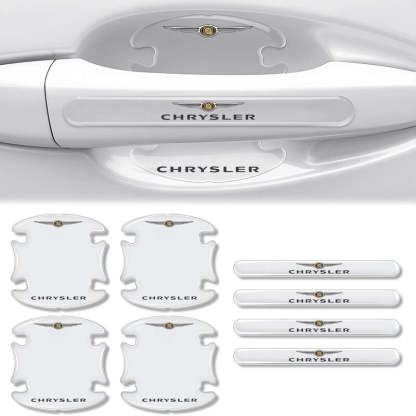 Car Door Handle Scratch Protectors - Invisible Paint Protection with Style