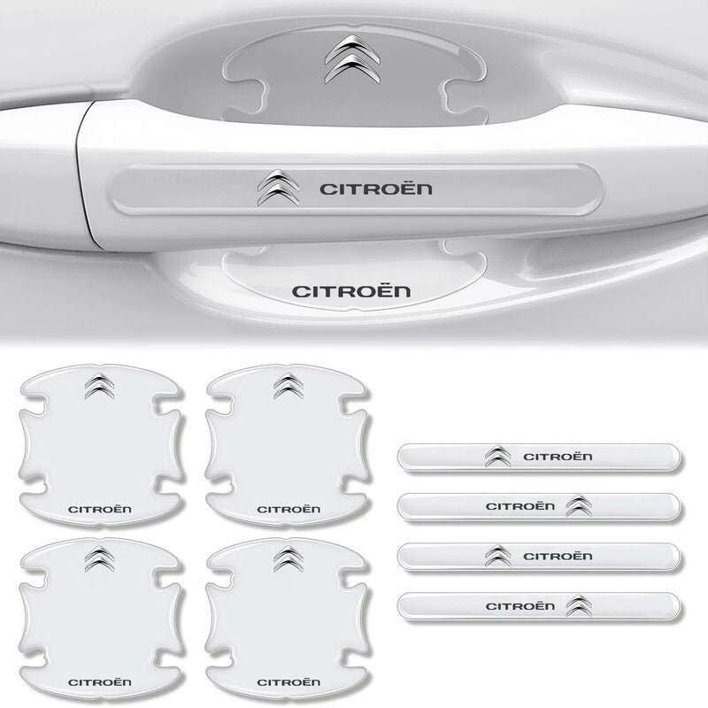 Car Door Handle Scratch Protectors - Invisible Paint Protection with Style