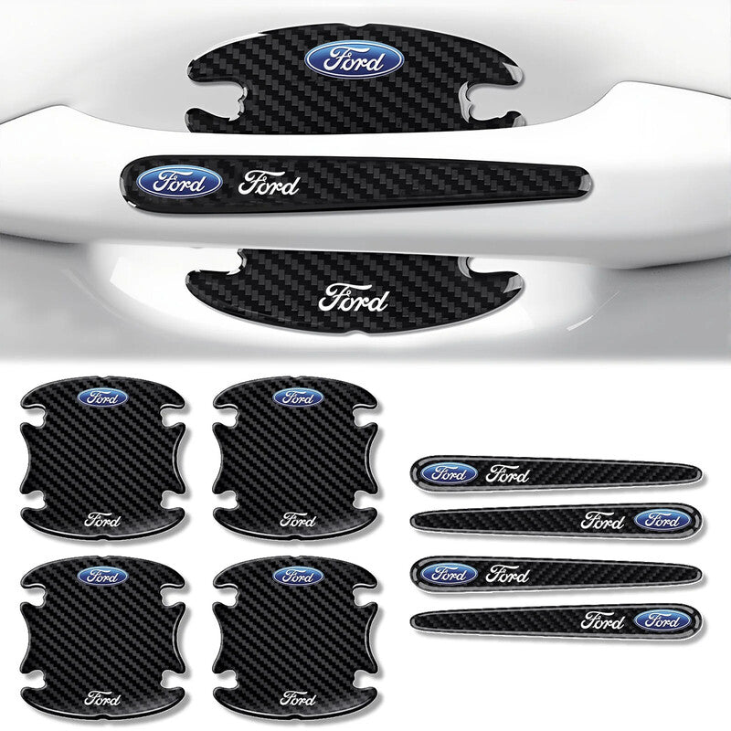 Car Door Handle Scratch Protectors - Invisible Paint Protection with Style