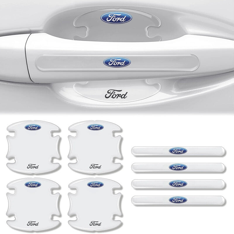 Car Door Handle Scratch Protectors - Invisible Paint Protection with Style