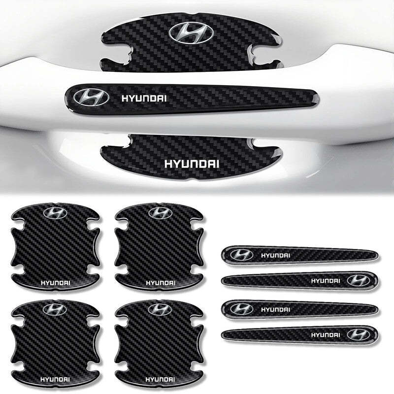 Car Door Handle Scratch Protectors - Invisible Paint Protection with Style