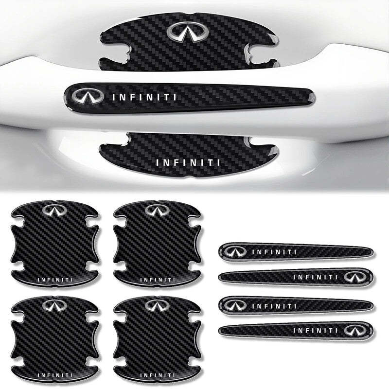 Car Door Handle Scratch Protectors - Invisible Paint Protection with Style