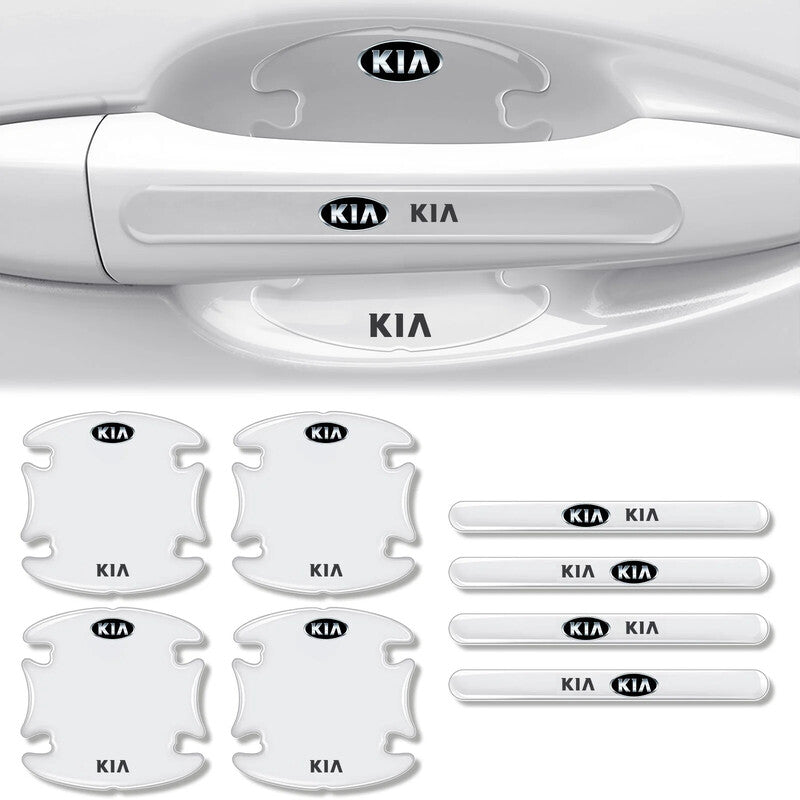 Car Door Handle Scratch Protectors - Invisible Paint Protection with Style