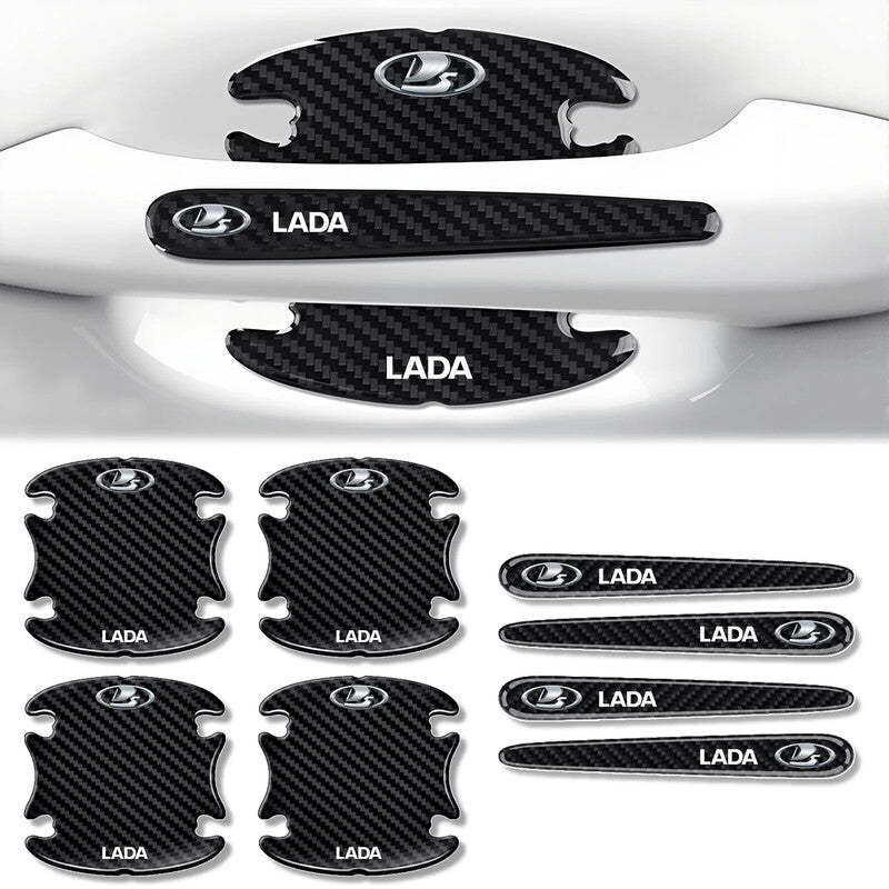 Car Door Handle Scratch Protectors - Invisible Paint Protection with Style