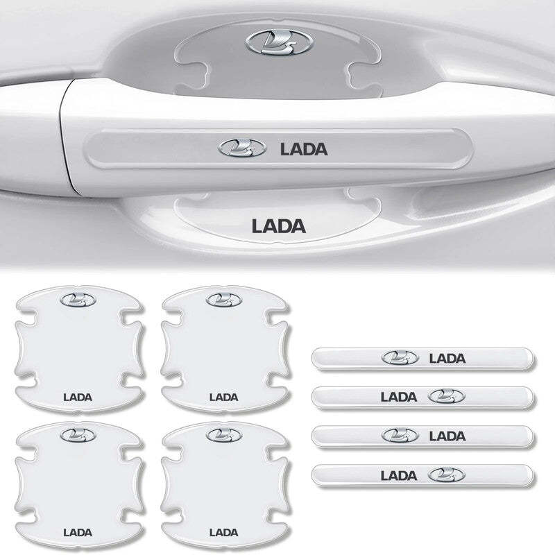 Car Door Handle Scratch Protectors - Invisible Paint Protection with Style