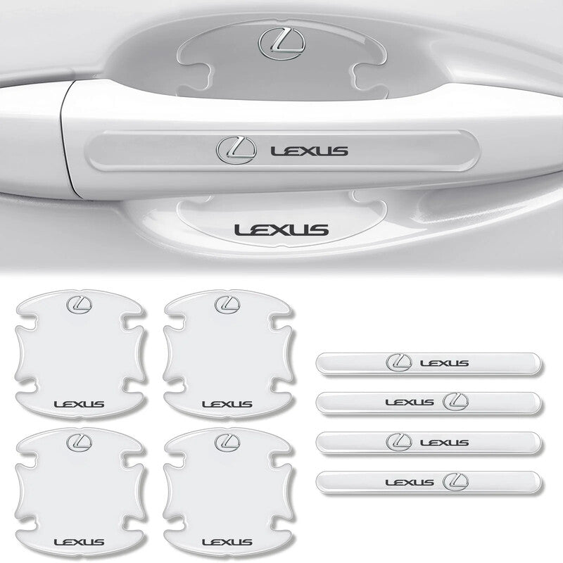 Car Door Handle Scratch Protectors - Invisible Paint Protection with Style