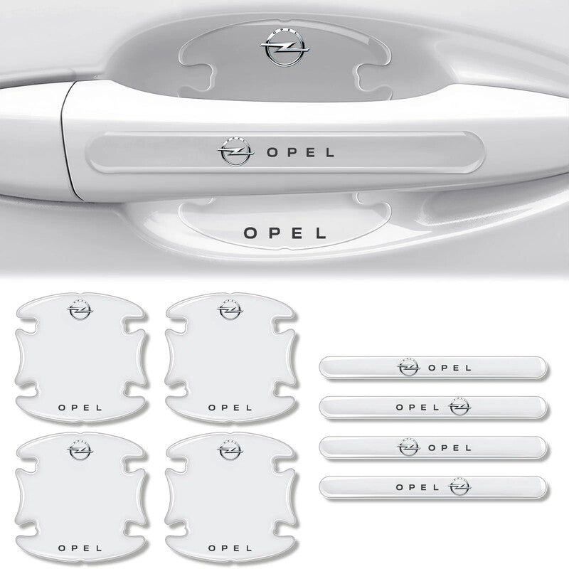 Car Door Handle Scratch Protectors - Invisible Paint Protection with Style