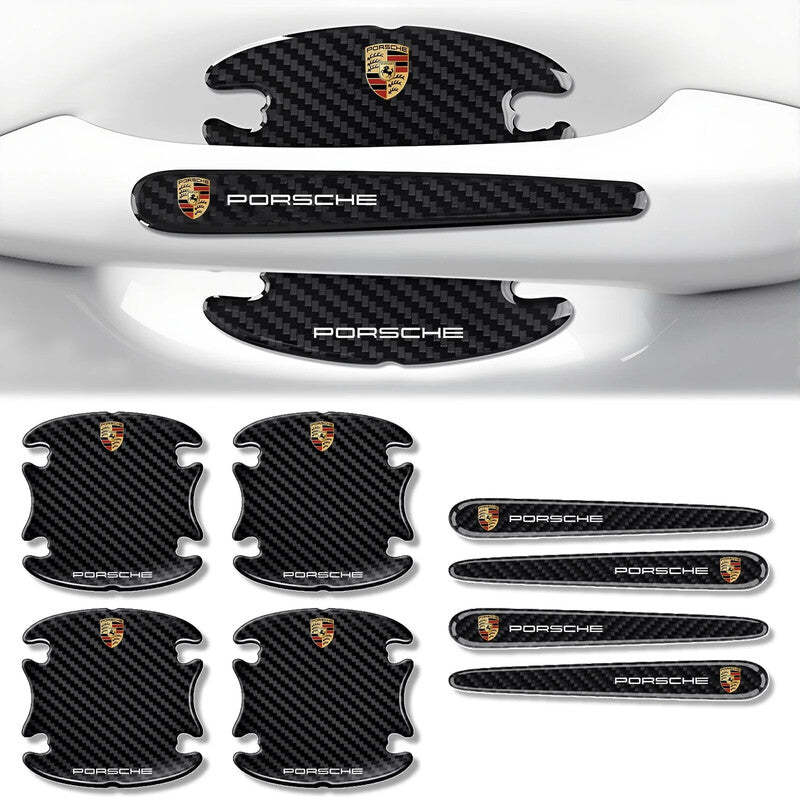 Car Door Handle Scratch Protectors - Invisible Paint Protection with Style