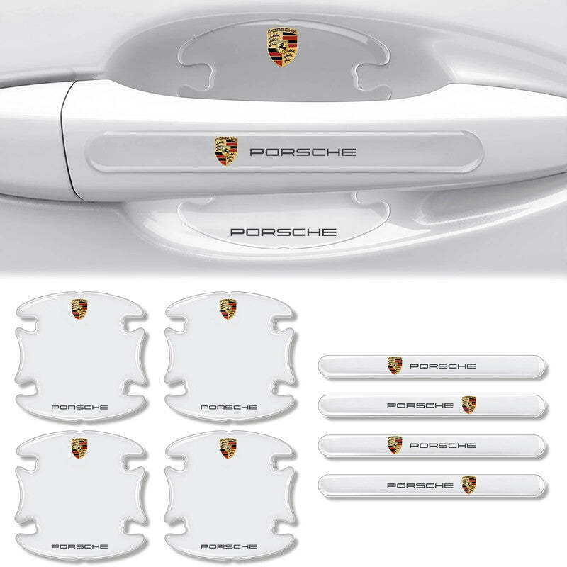 Car Door Handle Scratch Protectors - Invisible Paint Protection with Style