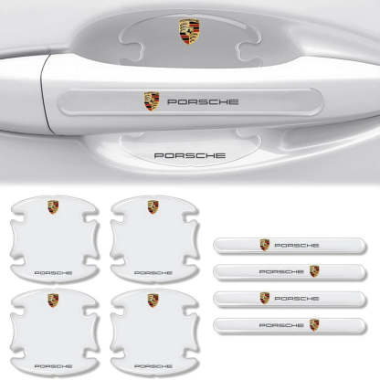 Car Door Handle Scratch Protectors - Invisible Paint Protection with Style