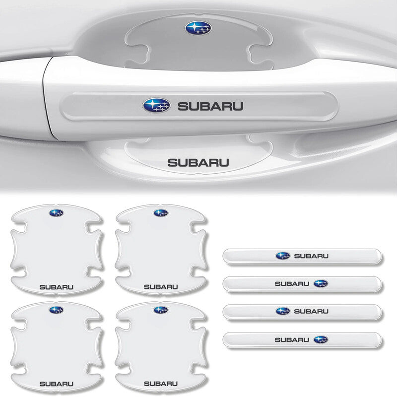 Car Door Handle Scratch Protectors - Invisible Paint Protection with Style