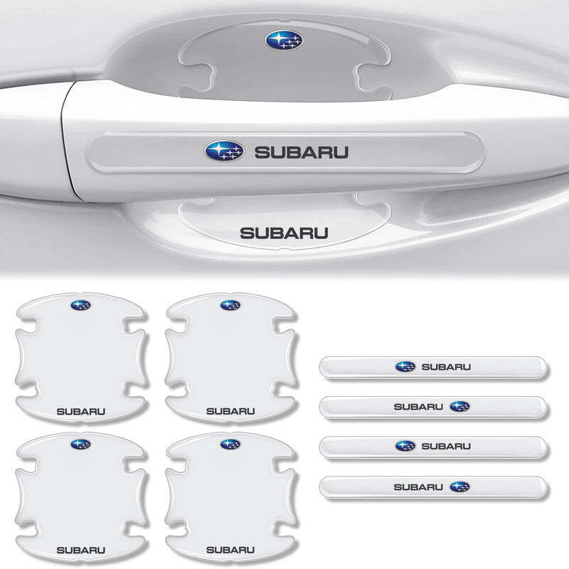 Car Door Handle Scratch Protectors - Invisible Paint Protection with Style