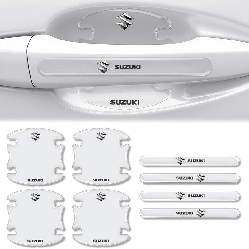 Car Door Handle Scratch Protectors - Invisible Paint Protection with Style