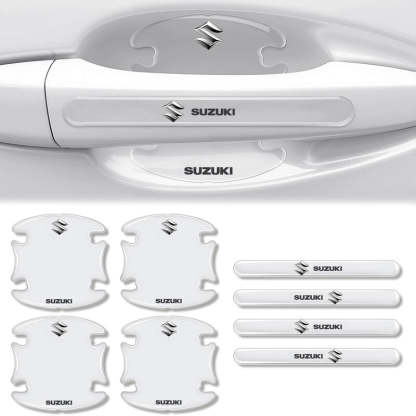 Car Door Handle Scratch Protectors - Invisible Paint Protection with Style