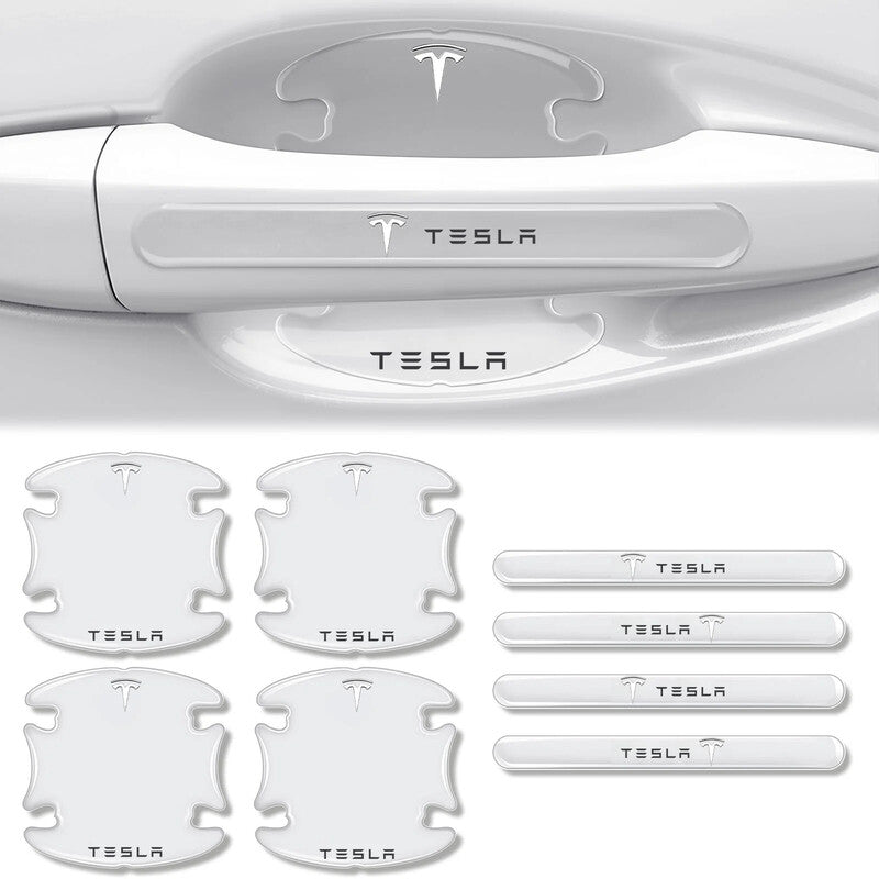 Car Door Handle Scratch Protectors - Invisible Paint Protection with Style