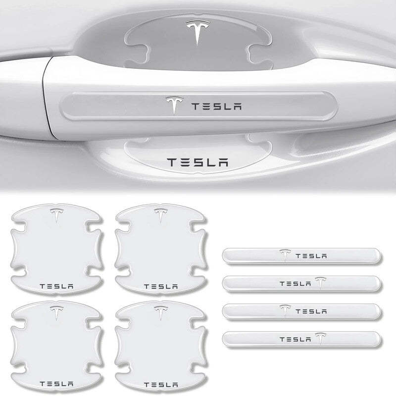 Car Door Handle Scratch Protectors - Invisible Paint Protection with Style