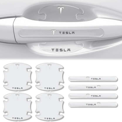 Car Door Handle Scratch Protectors - Invisible Paint Protection with Style