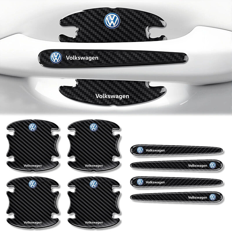 Car Door Handle Scratch Protectors - Invisible Paint Protection with Style