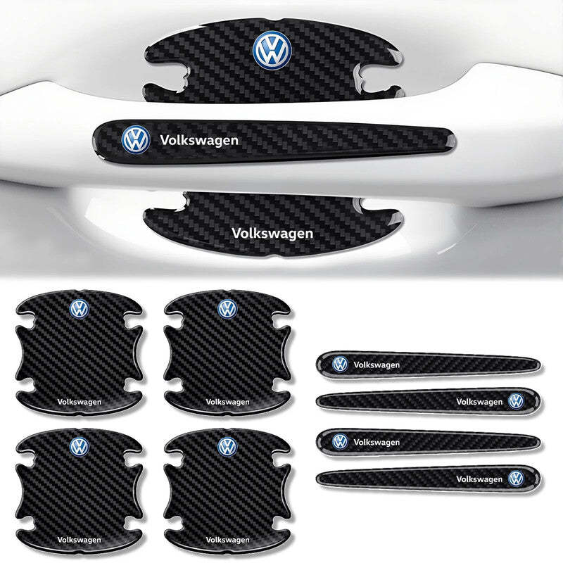 Car Door Handle Scratch Protectors - Invisible Paint Protection with Style