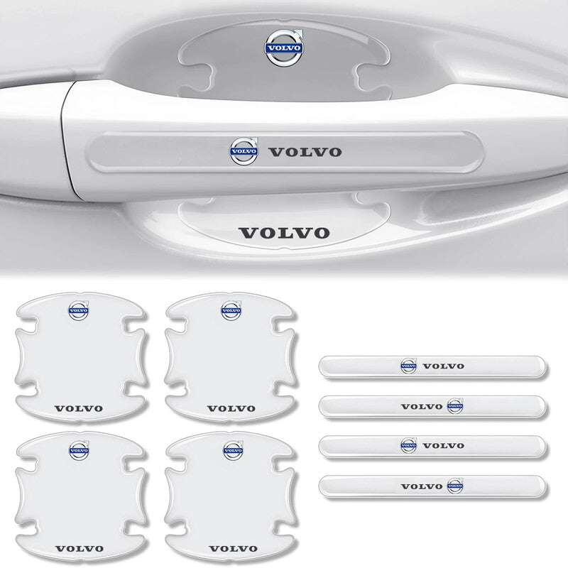 Car Door Handle Scratch Protectors - Invisible Paint Protection with Style