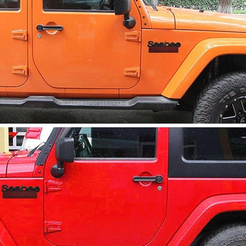 Sea Bee Special Edition - 2 Pcs Emblem Sticker Badge - TE023