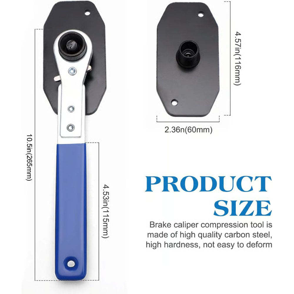360° Rotating Ratchet Brake Caliper Tool