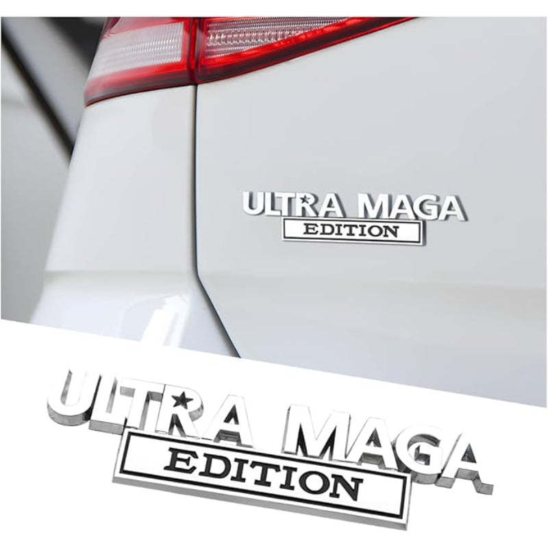 Ultra Maga Edition - 2 Pcs Emblem Sticker Badge - TE025