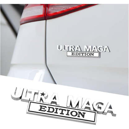 Ultra Maga Edition - 2 Pcs Emblem Sticker Badge - TE025