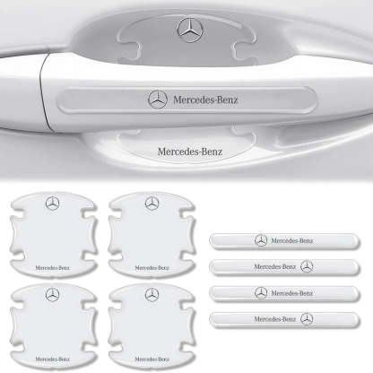 Car Door Handle Scratch Protectors - Invisible Paint Protection with Style