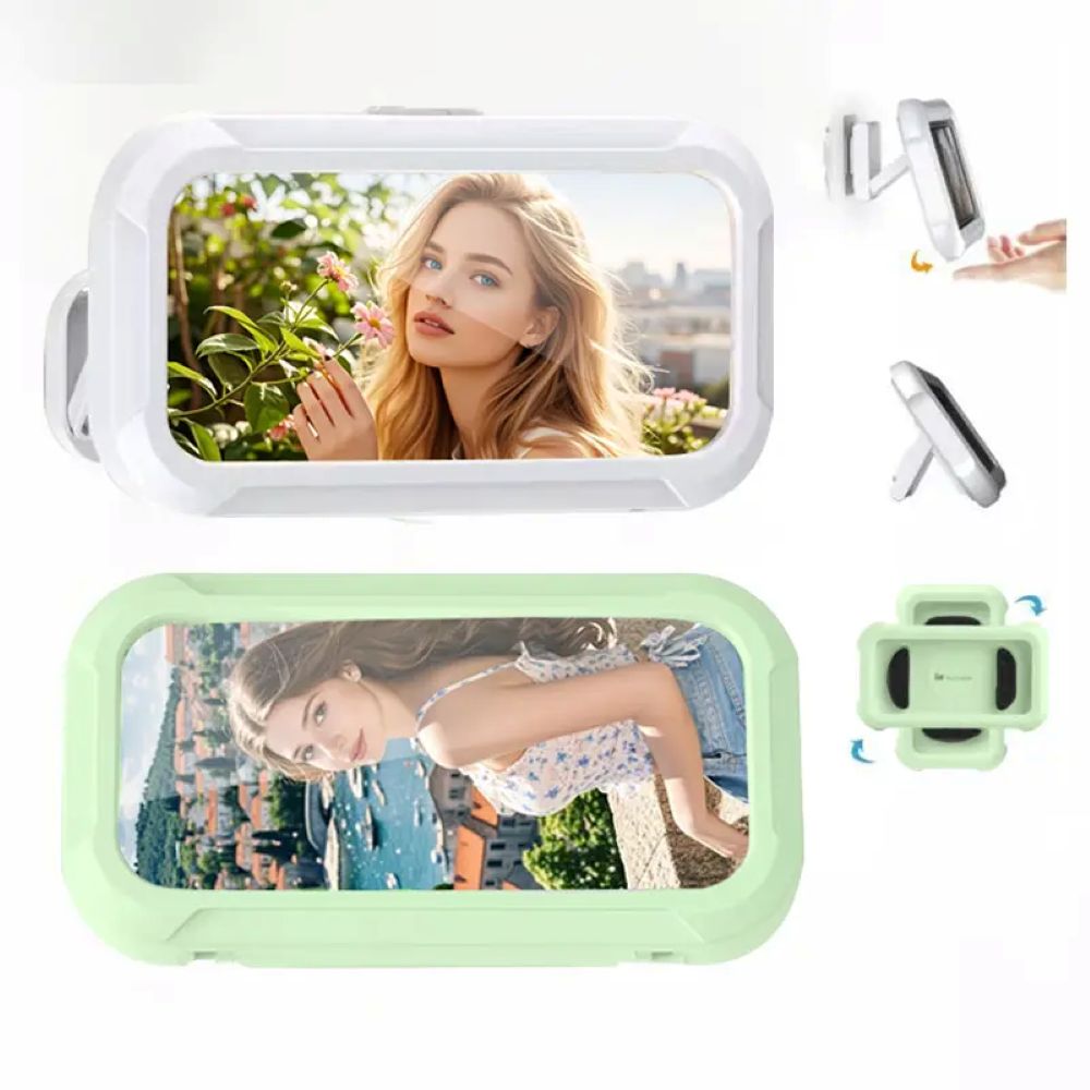 Waterproof Shower Phone Holder – 360° Rotating Wall Mount for Smartphones