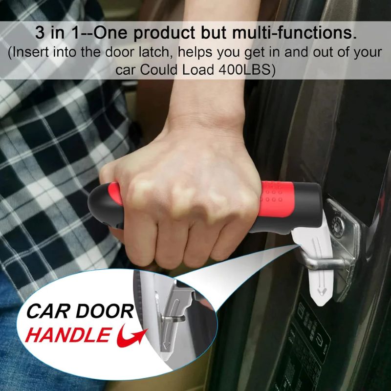 Auto Cane 3-in-1 Vehicle Support & Emergency Escape Tool