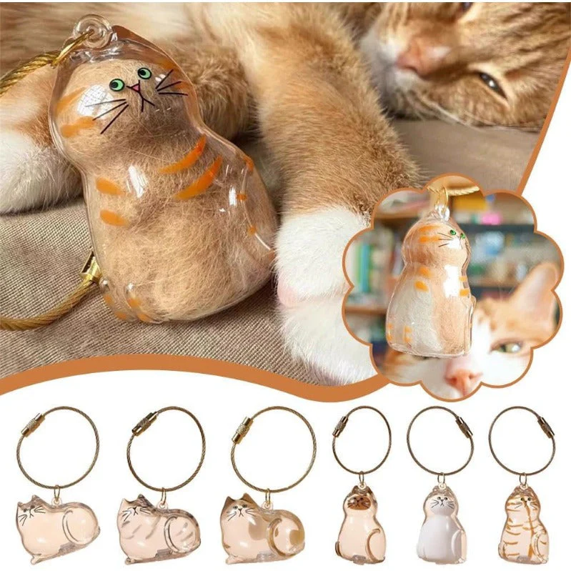 Fur-ever Loved Cat Hair Memorial Pendant