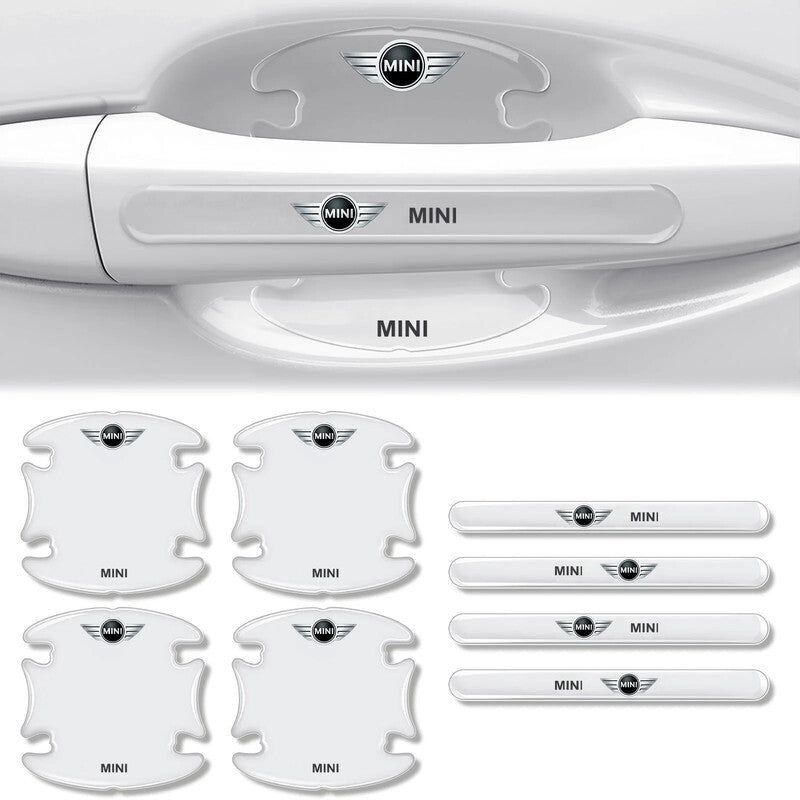 Car Door Handle Scratch Protectors - Invisible Paint Protection with Style