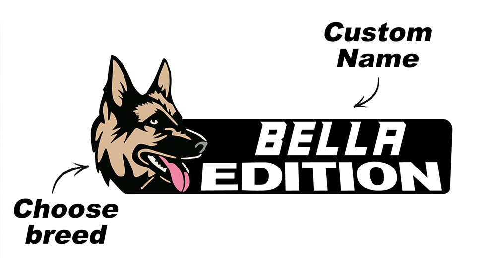 Custom Dog Car Emblem
