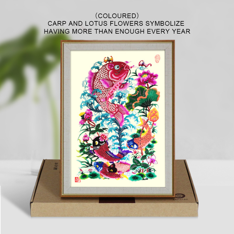 Paper-cuts for home decoration paintings