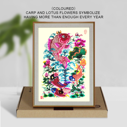 Paper-cuts for home decoration paintings