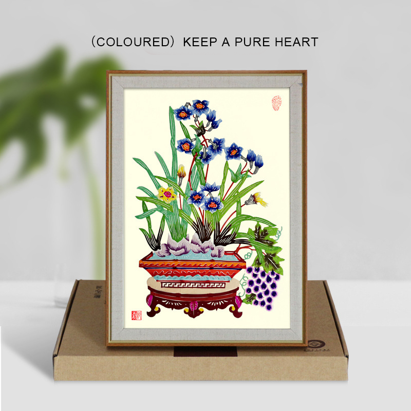 Paper-cuts for home decoration paintings