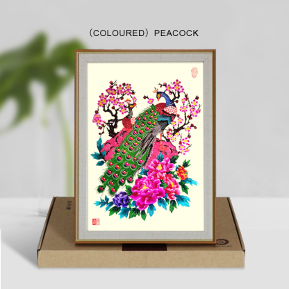 Paper-cuts for home decoration paintings