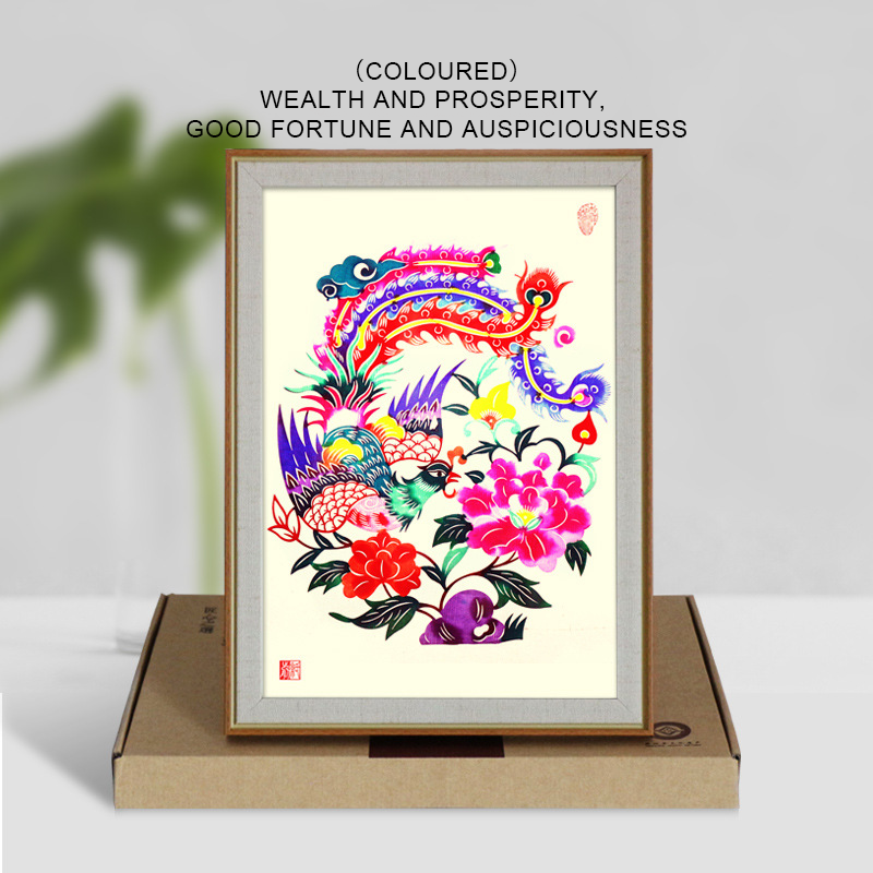 Paper-cuts for home decoration paintings