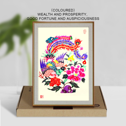 Paper-cuts for home decoration paintings