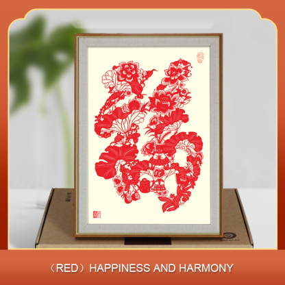 Paper-cuts for home decoration paintings