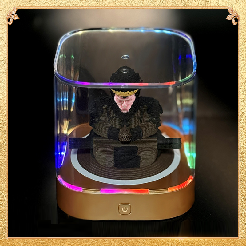 3D Paper-Carved Wukong Desk Calendar 